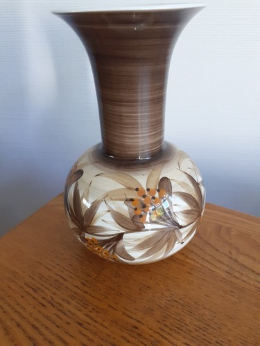 Vintage jersey pottery - pottery, brown