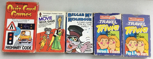 Vintage card games - card, joblot