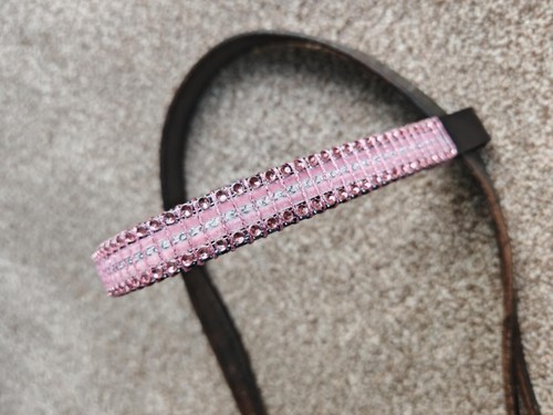 Velvet bling browband - velvet,