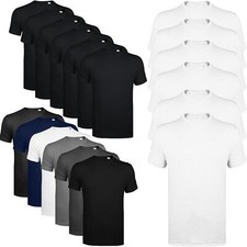 Mens 6 Pack Shirts Plain Basic