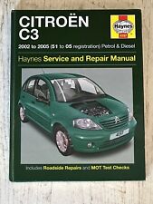 Haynes Manual 4197 - Citroen C3, 2002 to 2005, petrol & diesel