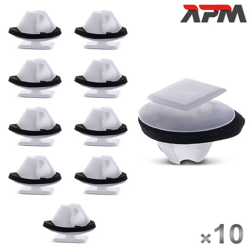 10x fastening clips - clips, exterior