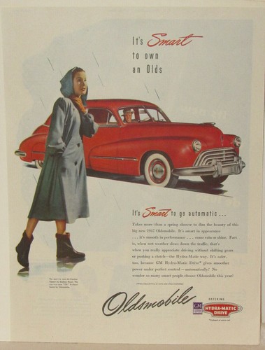 Original 1947 oldsmobile - original,