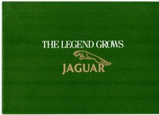 Jaguar Daimler Range 1985 UK Market Foldout Brochure XJ6 Sovereign S3 XJS DS420