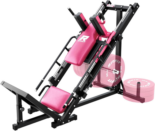 Adjustable leg press hack - press,
