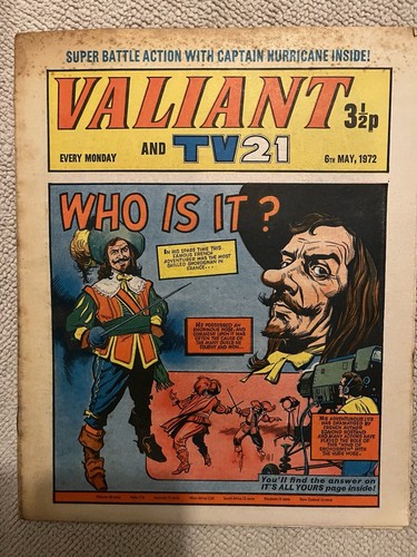Valiant and tv21 comic 6th - comic,