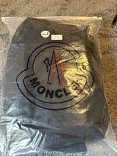 Moncler Black Rain Coat