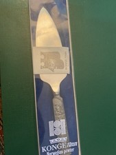 Konge Tinn Pewter Cake Slice  In Original Packaging