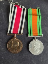 WW2 George VI Special Constable & War Medal (Faithful Service) Raymond Riley