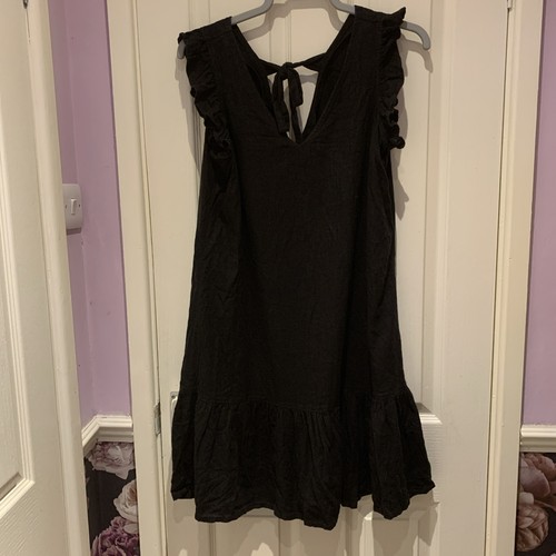 Next black linen mix - linen,
