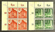 German 2 stamps blocks 1939