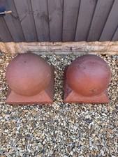 Accrington brick pillar top
