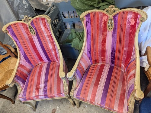 Pair french louis style - french,