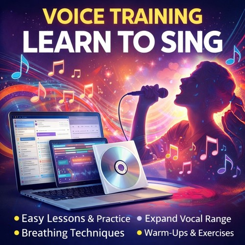 Voice vocal training - voice, cd