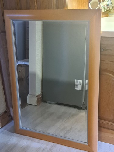 Large mirror wooden - large, surround