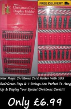 New Christmas Card Holder With