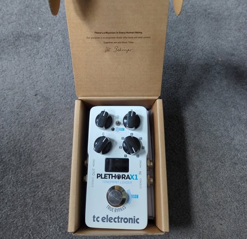 Electronic plethora x1 - tc,