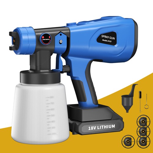 Cordless paint sprayer - sprayer, gun