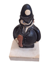 Sakalovsky Police Officer Ornament, 6cm, Vintage, Rare