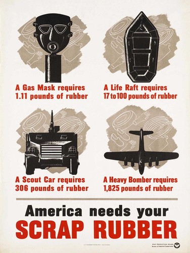 85665 war usa scrap - 85665, rubber