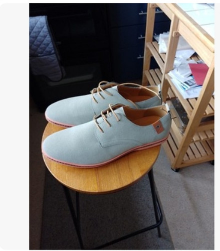 New casual suede - new,