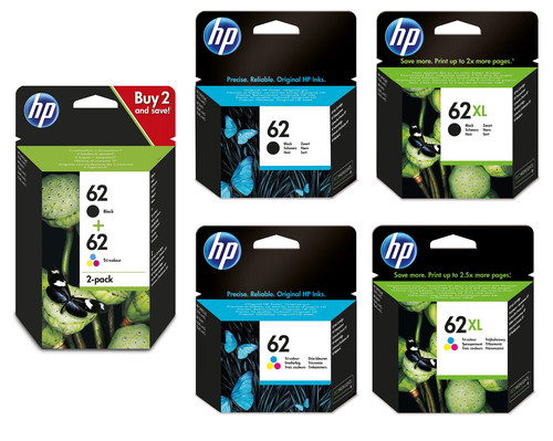 62xl ink cartridges - 62/, hp