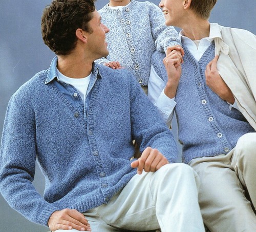 Aran family cardigans - family,