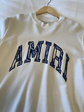 AMIRI BANDANA DISTRESSED SWEATSHIRT