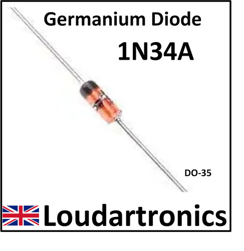 Germanium diode 1n34a - diode, 1n34a.