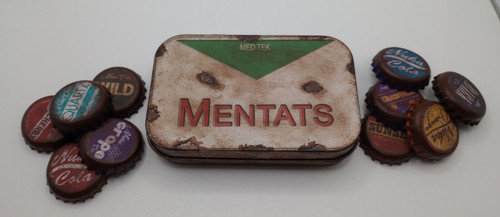 Mentats storage tin gaming - storage,