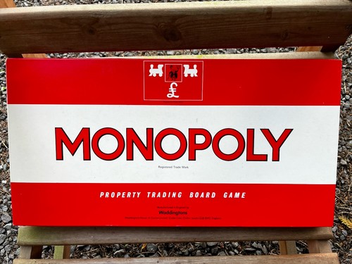 Vintage waddingtons monopoly - vintage,