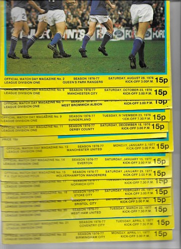 Ipswich town 1976 x home - 15,