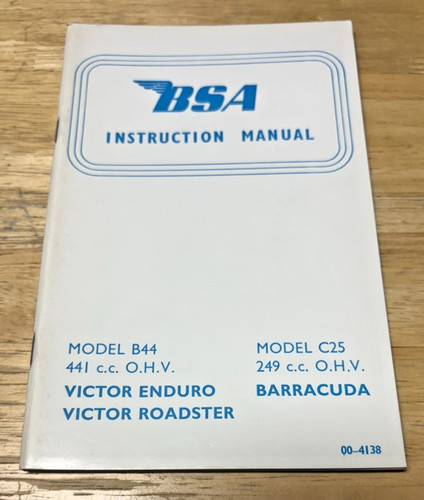 Vintage bsa b44 - vintage, victor