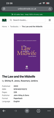 The law and - and, 2nd