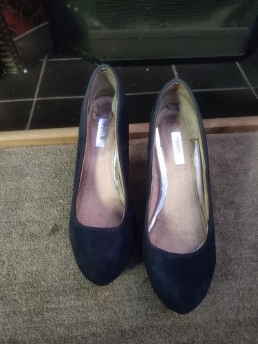 Next women blue suede - blue,
