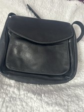 Woman Black Real Leather