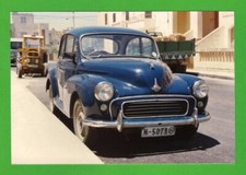 Malta Car Photo - N5079 - 1960s Morris Minor 1000 - 2 door Saloon - 1990s