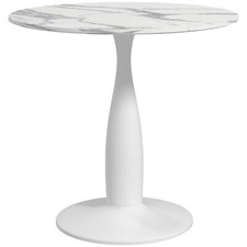 Homcom round dining table with - homcom,