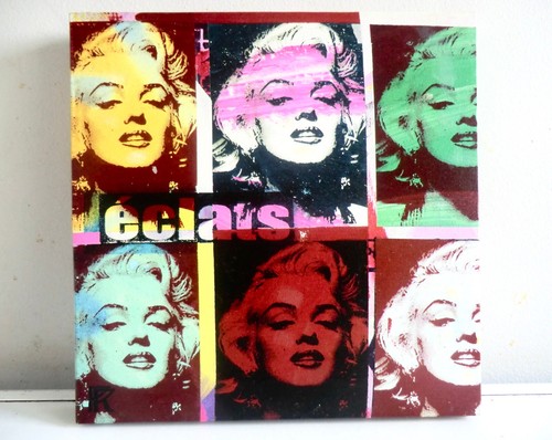 Andy warhol pop - pop, marilyn