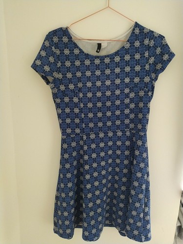 Divided dress blue - divided, with