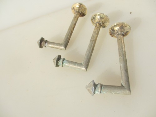 Vintage metal curtain tie - curtain,