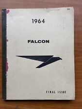 Falcon Tech Info Workshop Manual 1964 Brochure Part Book Original