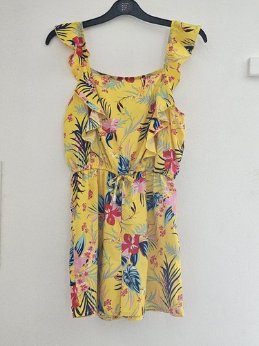 Girls floral print playsuit - girls,