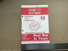 Fife Scottish Bus Group Route