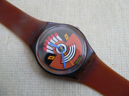 1985 vintage swatch ruffled - vintage,