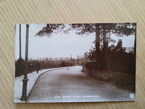 Vintage postcard high green - vintage,
