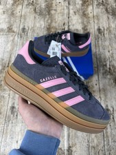 Adidas Gazelle Bold Grey Suede