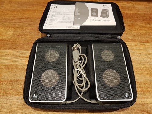 Logitech v20 notebook speakers - logitech,