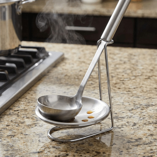 Ladle spoon rest stand - ladle,
