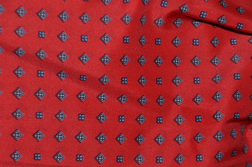 Vintage tootal red polyester - vintage,